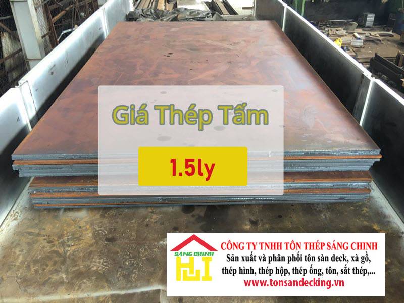 Thép Tấm 1.5 Ly – Sắt Tấm 1.5mm