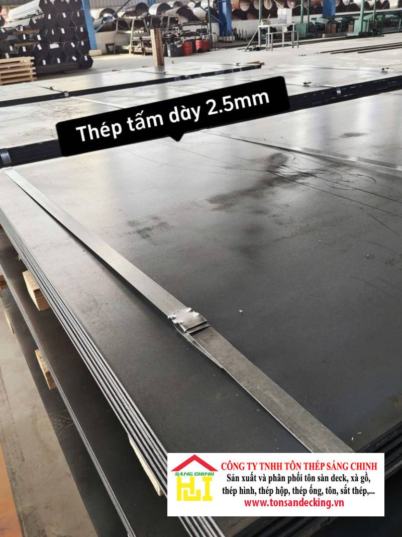 Thép Tấm 2.5ly (Sắt tấm dày 2.5mm)