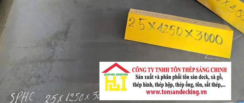 Thép Tấm 2.5ly (Sắt tấm dày 2.5mm)