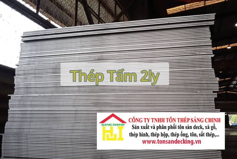 Thép tấm 2 ly (sắt tấm 2mm)