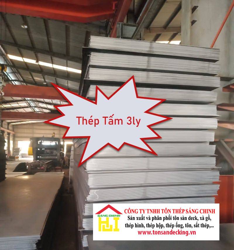 Thép tấm 3ly (Sắt tấm 3mm)