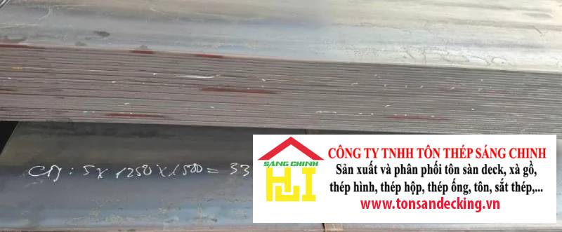 Thép Tấm 5Ly (sắt tấm 5mm)
