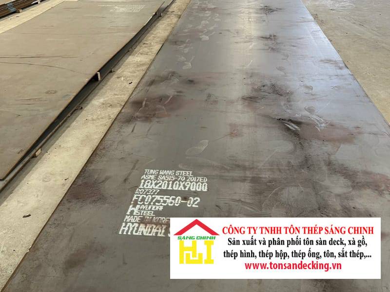 Thép tấm A516 – Chịu nhiệt – Lò hơi
