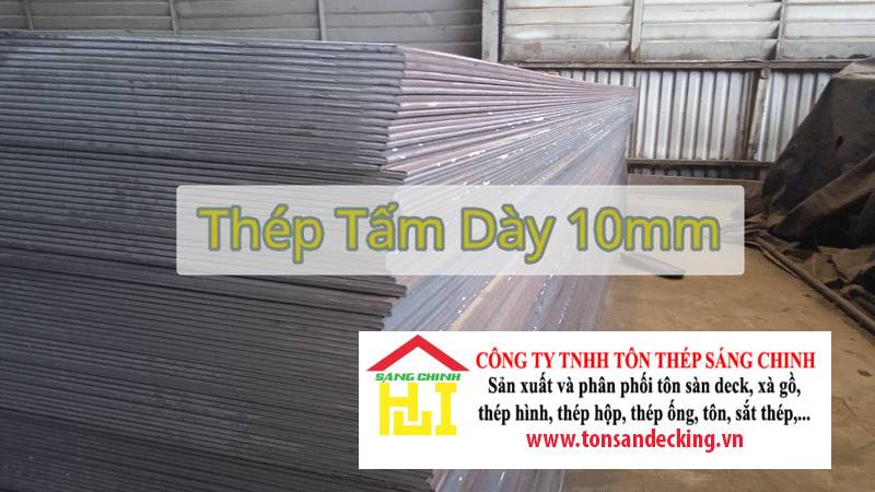 Thép Tấm Gân 10 ly (Dày 10mm)