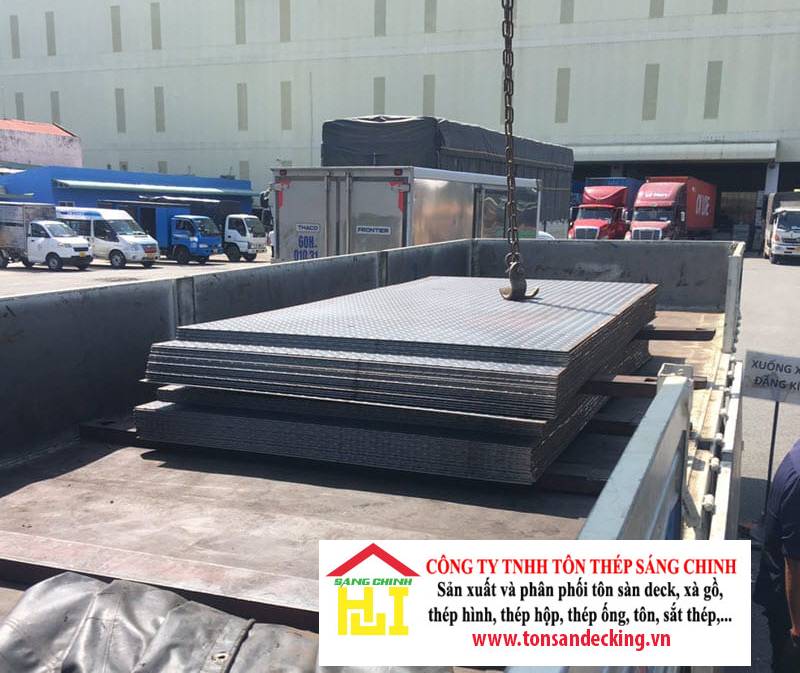Thép Tấm Gân 10 ly (Dày 10mm)
