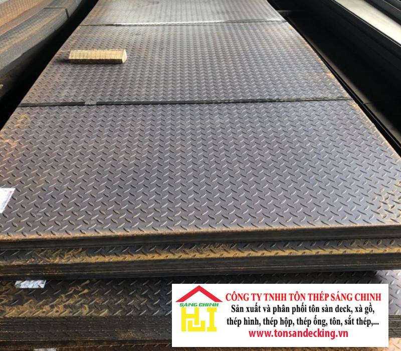Thép Tấm Gân 10 ly (Dày 10mm)