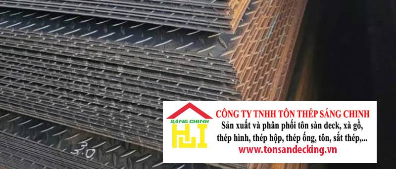 Thép Tấm Gân 3ly (Dày 3mm)