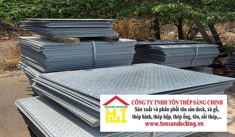 Thép Tấm Gân 4ly (dày 4mm)