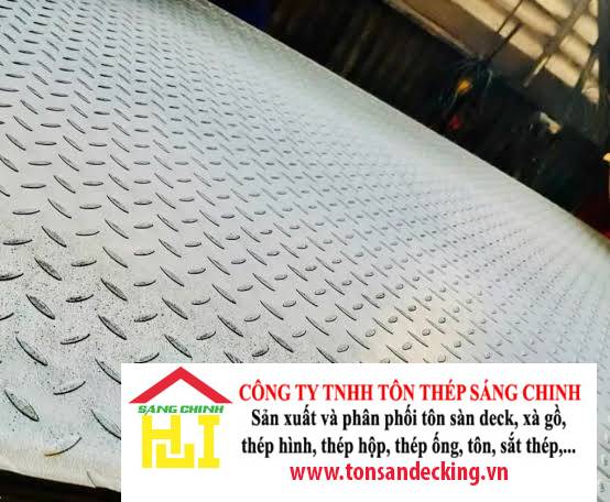 Thép Tấm Gân 4ly (dày 4mm)