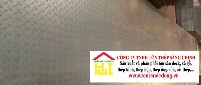 Thép Tấm Gân 5ly (Tấm nhám chống trượt dày 5mm)