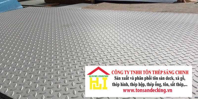 Thép Tấm Gân 8ly (Dày 8mm)