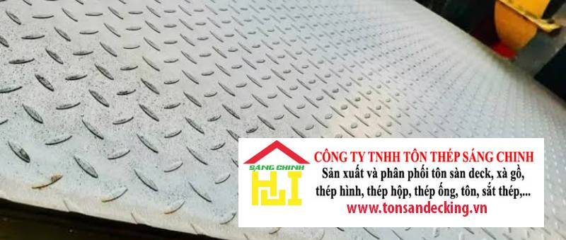 Thép Tấm Gân 8ly (Dày 8mm)