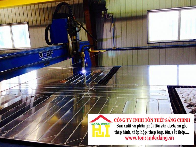 Thép tấm gia công cắt CNC – chấn – dập – uốn theo yêu cầu