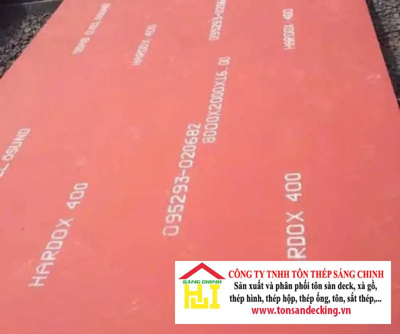 Thép Tấm Hardox 400 (Chịu mài mòn)