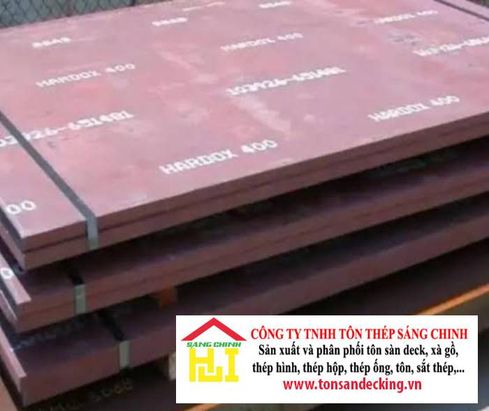 Thép Tấm Hardox 400 (Chịu mài mòn)