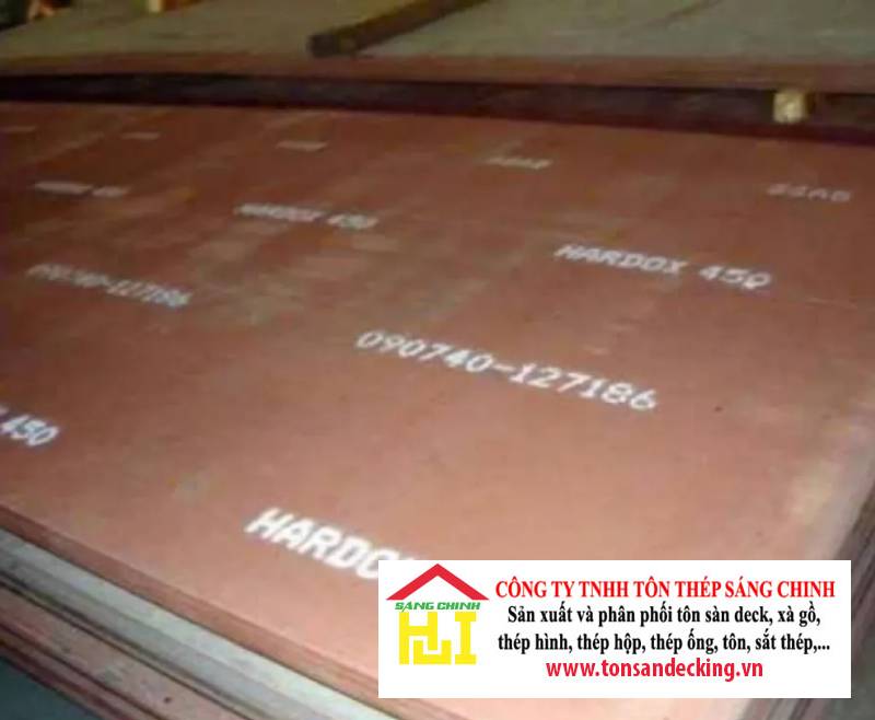 Thép Tấm Hardox 450 (Thép chịu mài mòn)