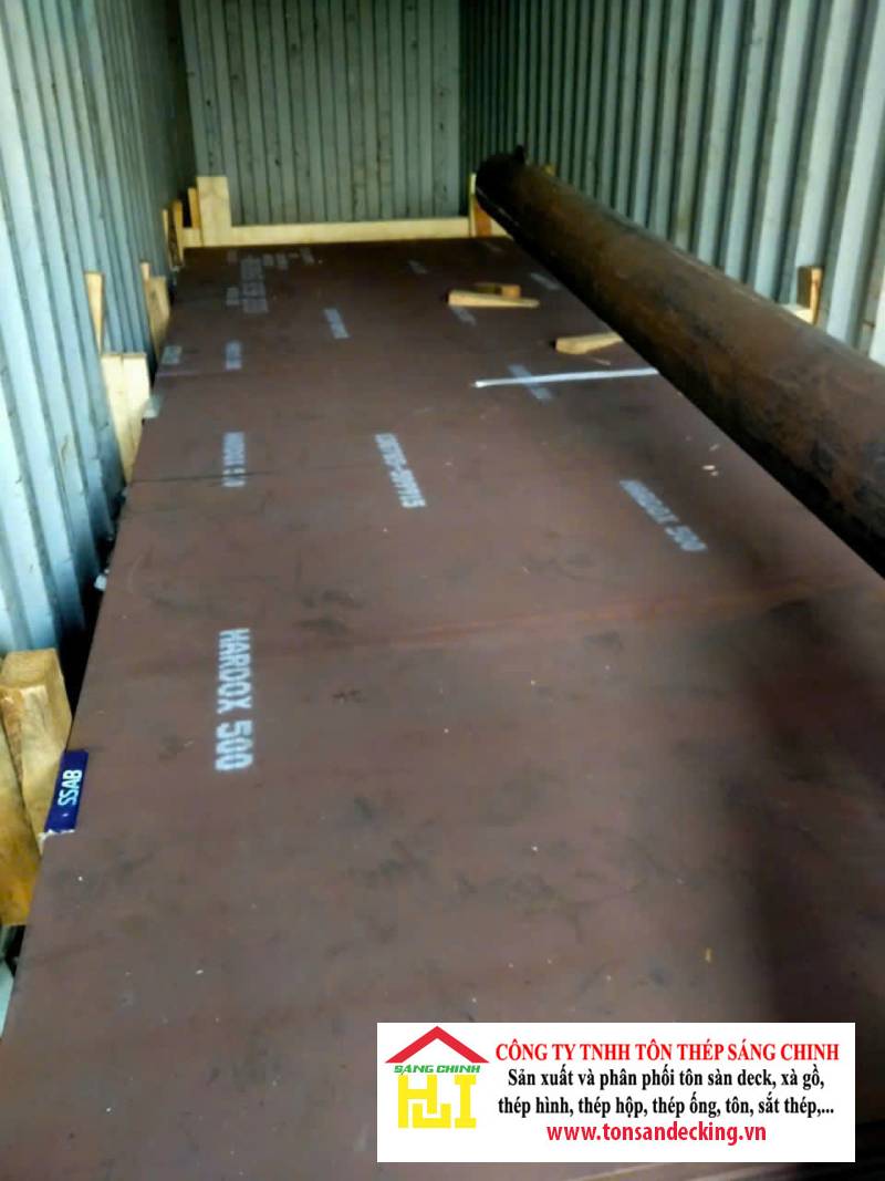 Thép Tấm Hardox 500 – SSAB (Thụy Điển)