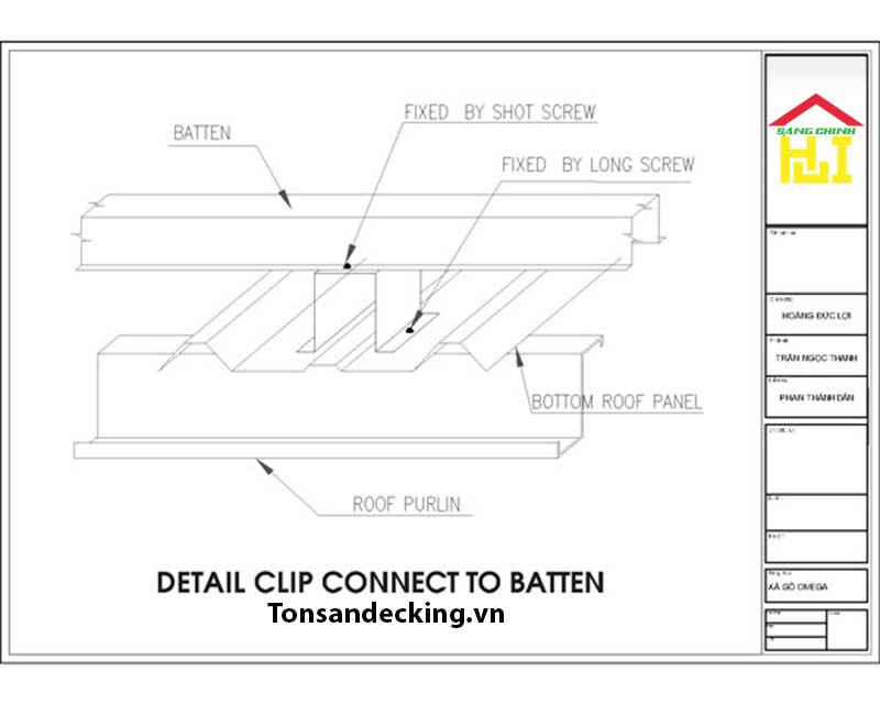 Điểm nối xà gồ