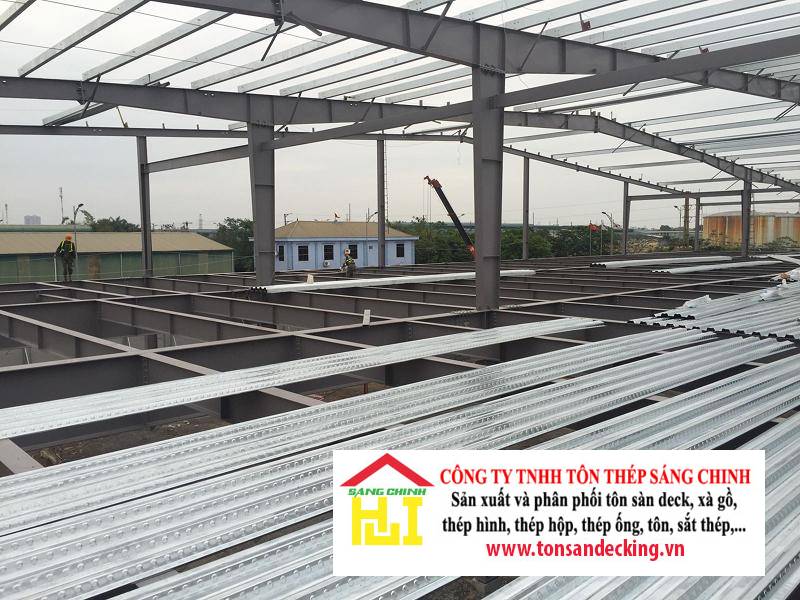 Tiêu chuẩn nghiệm thu tôn sàn deck tại công trường