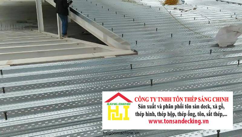 Tiêu chuẩn nghiệm thu tôn sàn deck tại công trường
