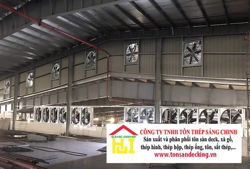 Tiêu chuẩn thông gió nhà xưởng – Quy cách đáp ứng tiêu chuẩn