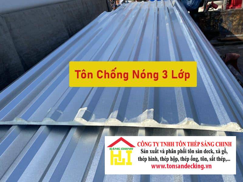 Tôn Cách Nhiệt 3 Lớp