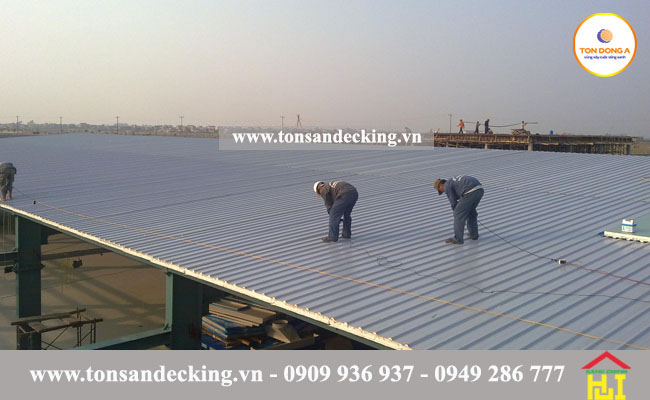 Ứng dụng tôn cách nhiệt động Á