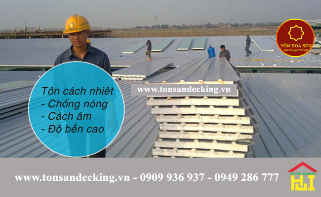 Đặc điểm tôn cách nhiệt Hoa Sen
