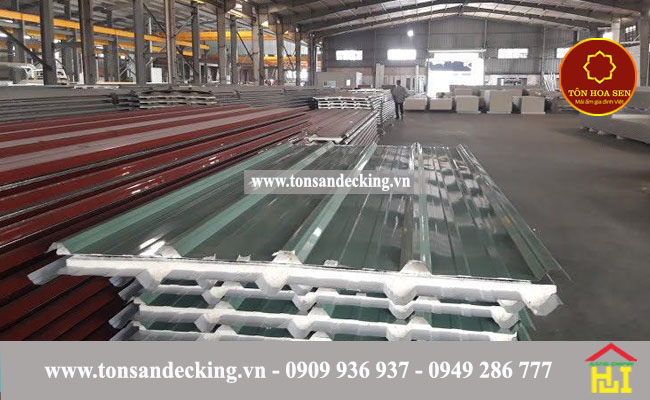 Tôn cách nhiệt Pu Hoa Sen