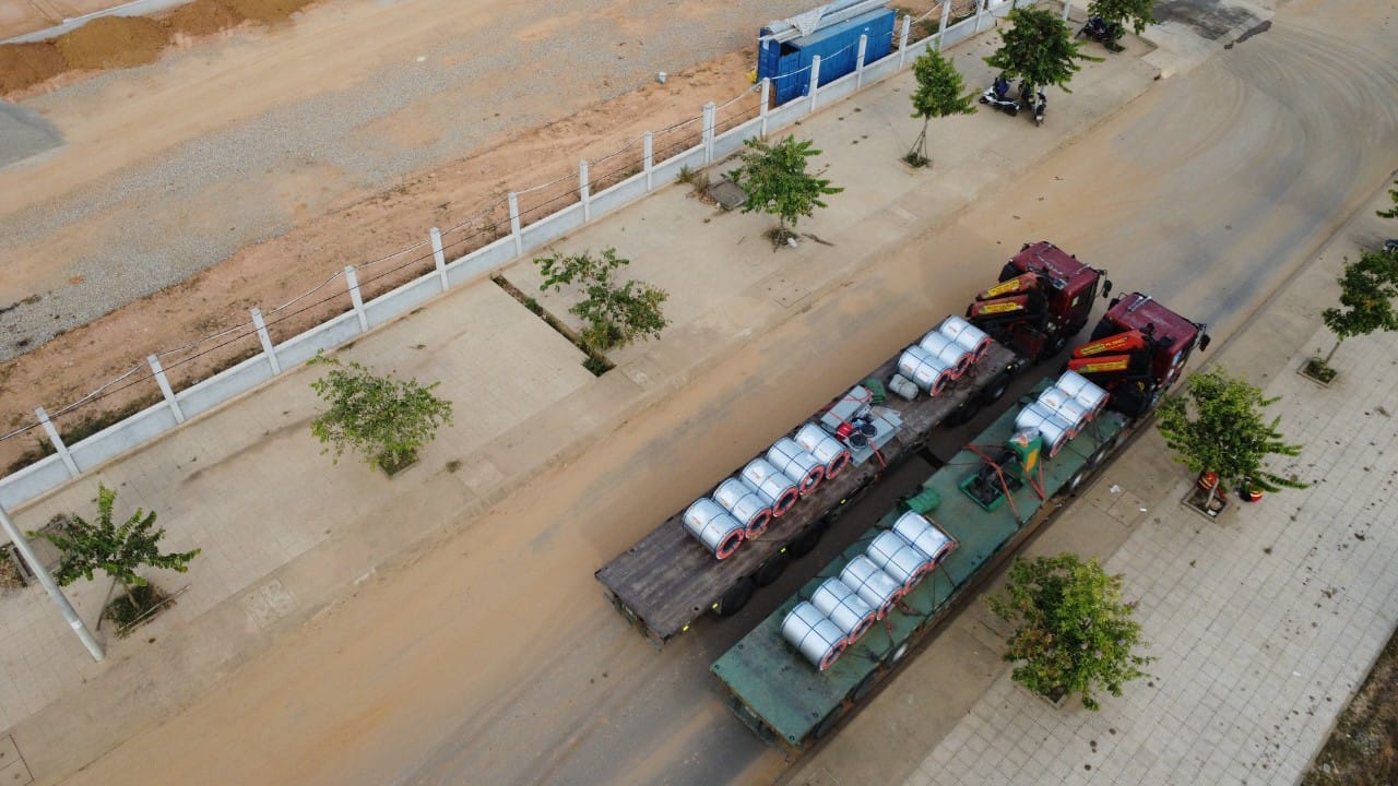 Giá thép tôn - tấm đen, mạ kẽm Bình Dương