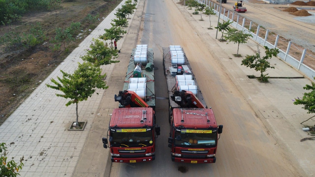 Giá thép tôn - tấm đen, mạ kẽm Bình Phước
