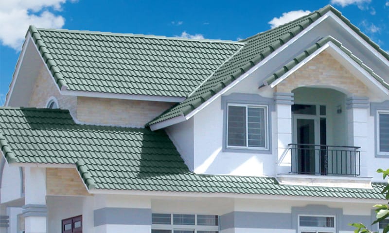 Tôn lạnh màu xanh ngọc
