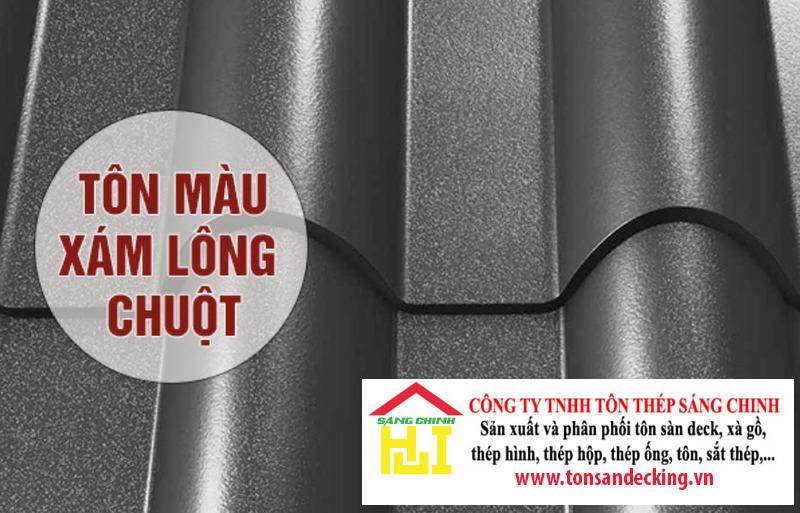 Tôn Hoa Sen màu lông chuột