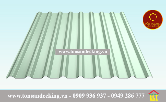 Tôn màu xanh ngọc