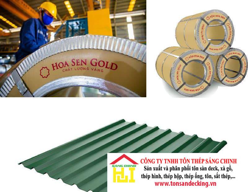 Báo giá tôn Hoa Sen tại Quận 3