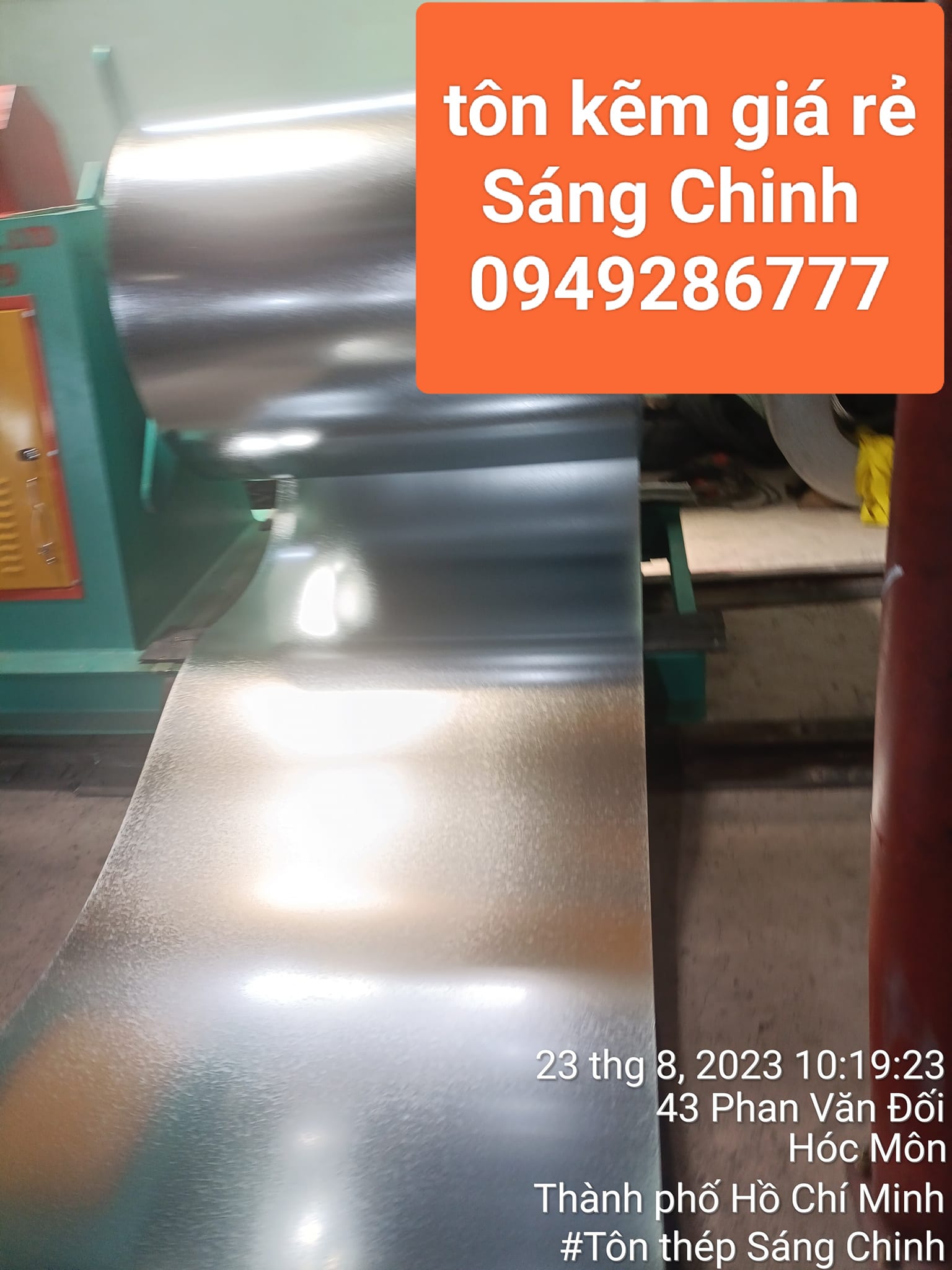 Giá thép tôn - tấm đen, mạ kẽm Hậu Giang