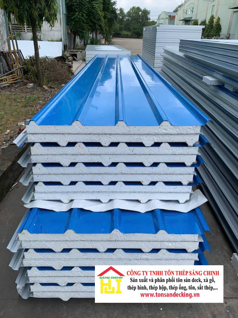 Giải pháp chống cháy, cách âm, cách nhiệt tối ưu với tôn xốp PU
