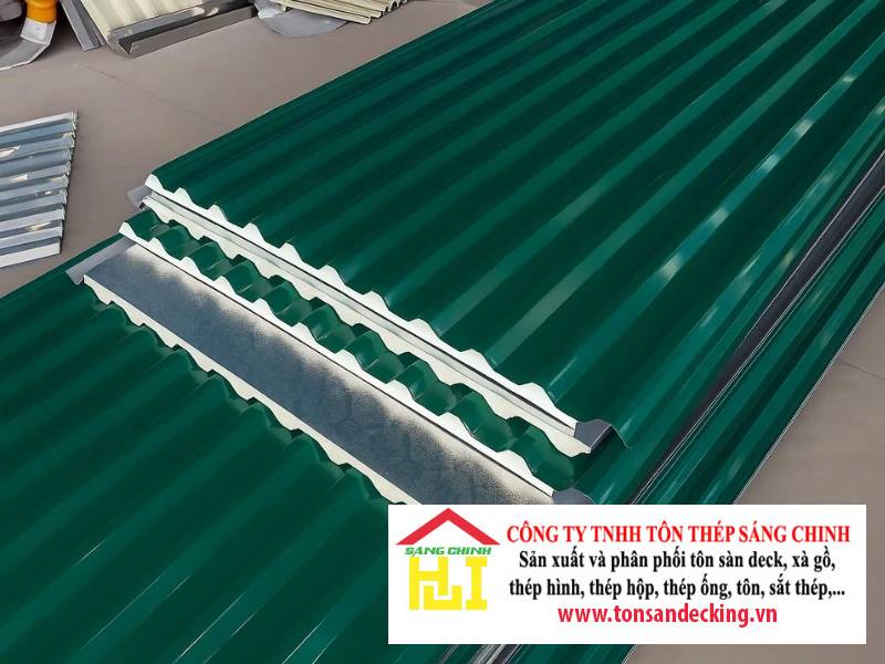 Giải pháp chống cháy, cách âm, cách nhiệt tối ưu với tôn xốp PU