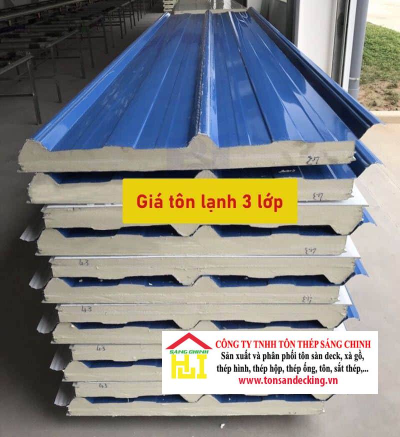 Tôn mát 3 lớp