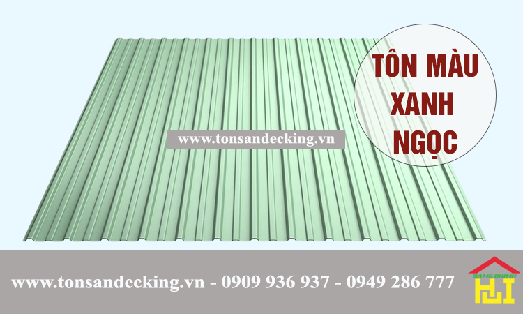 Tôn Màu Xanh Ngọc