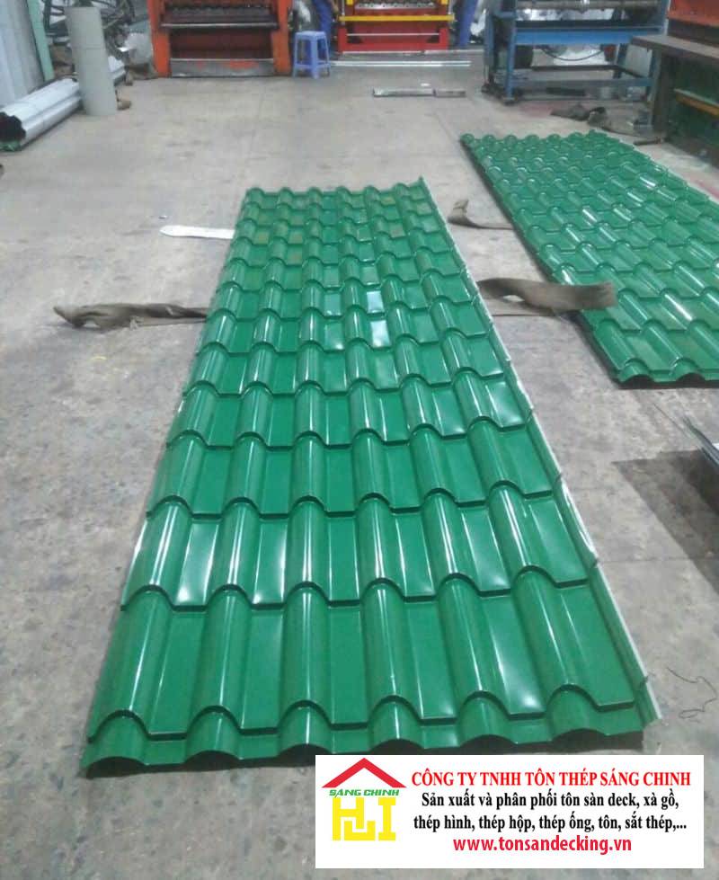Tôn màu xanh ngọc