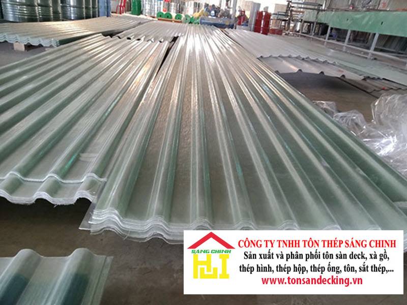 Tôn nhựa lấy sáng Hoa Sen