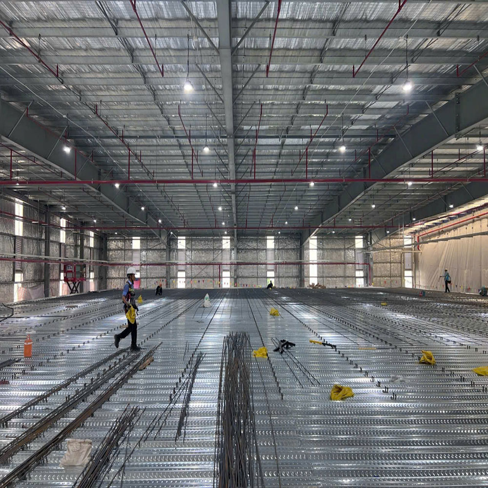 Tôn kẽm sóng sàn