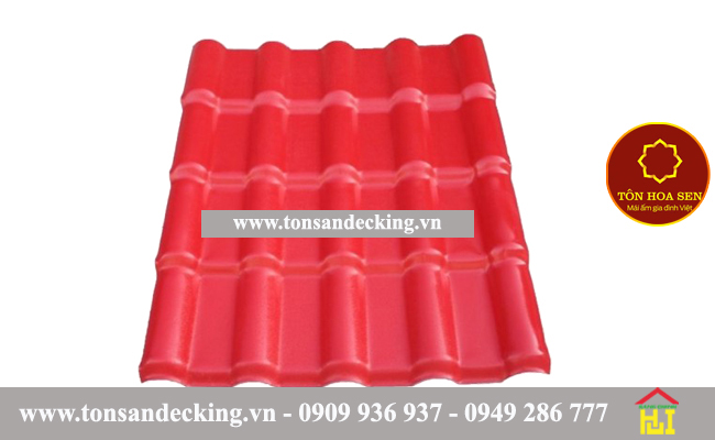 các mẫu sóng tôn giả ngói