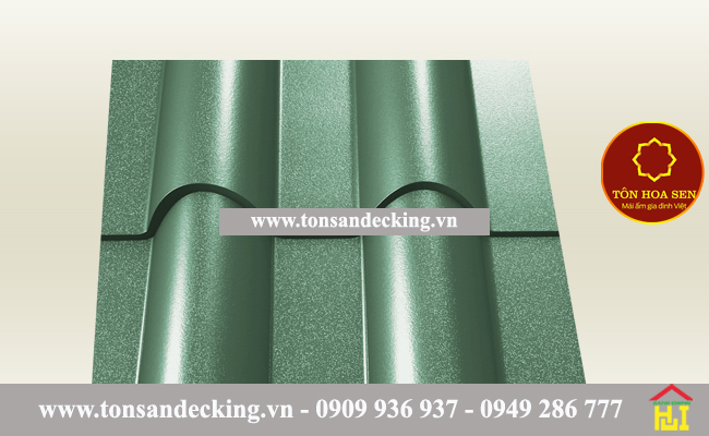 các mẫu sóng tôn giả ngói