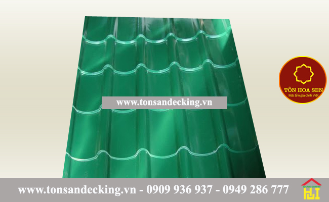 các mẫu sóng tôn giả ngói