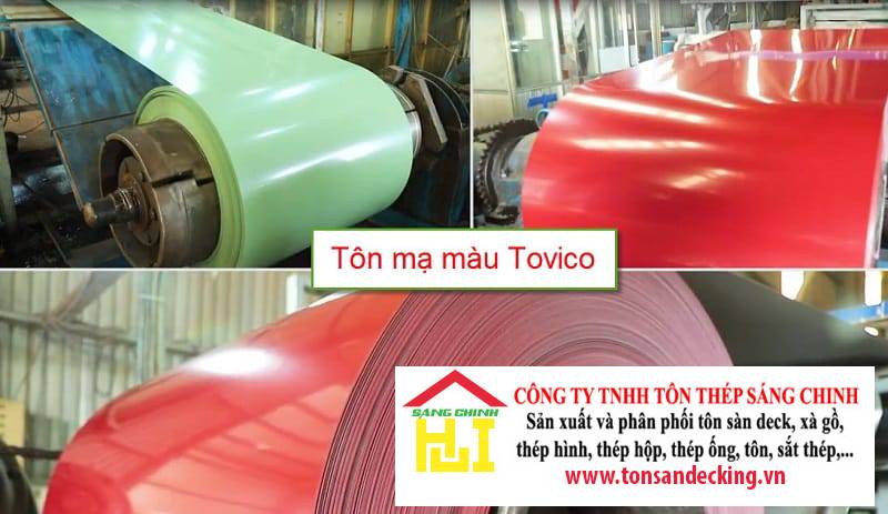 Đại lý phân phối Tôn Tovico chính hãng tại TP.HCM