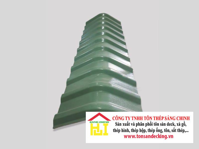Tôn úp nóc giả ngói