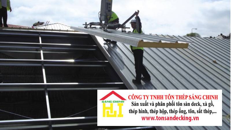 Vật liệu Tôn lợp mái vừa chống nóng lại bền đẹp