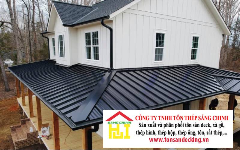 Vật liệu Tôn lợp mái vừa chống nóng lại bền đẹp